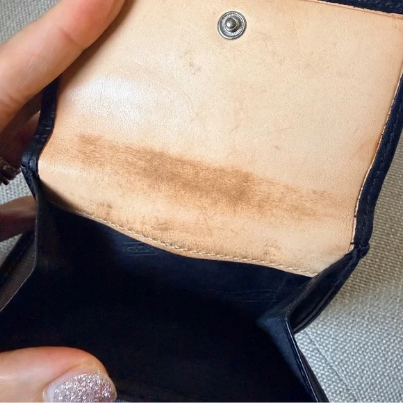 Coach Signature black and gray Y2K wallet and wristlet set - Picture 4 of 12